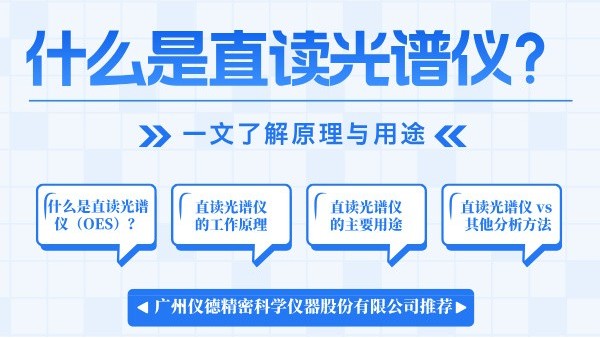 什么是直讀光譜儀？一文了解原理與用途